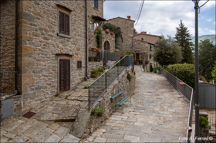 Trappola, interno del paese